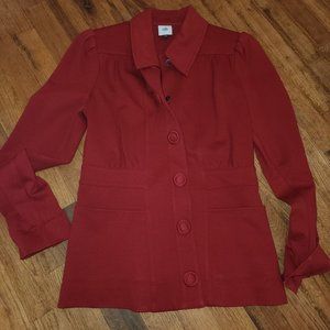Cabi red blazer size s